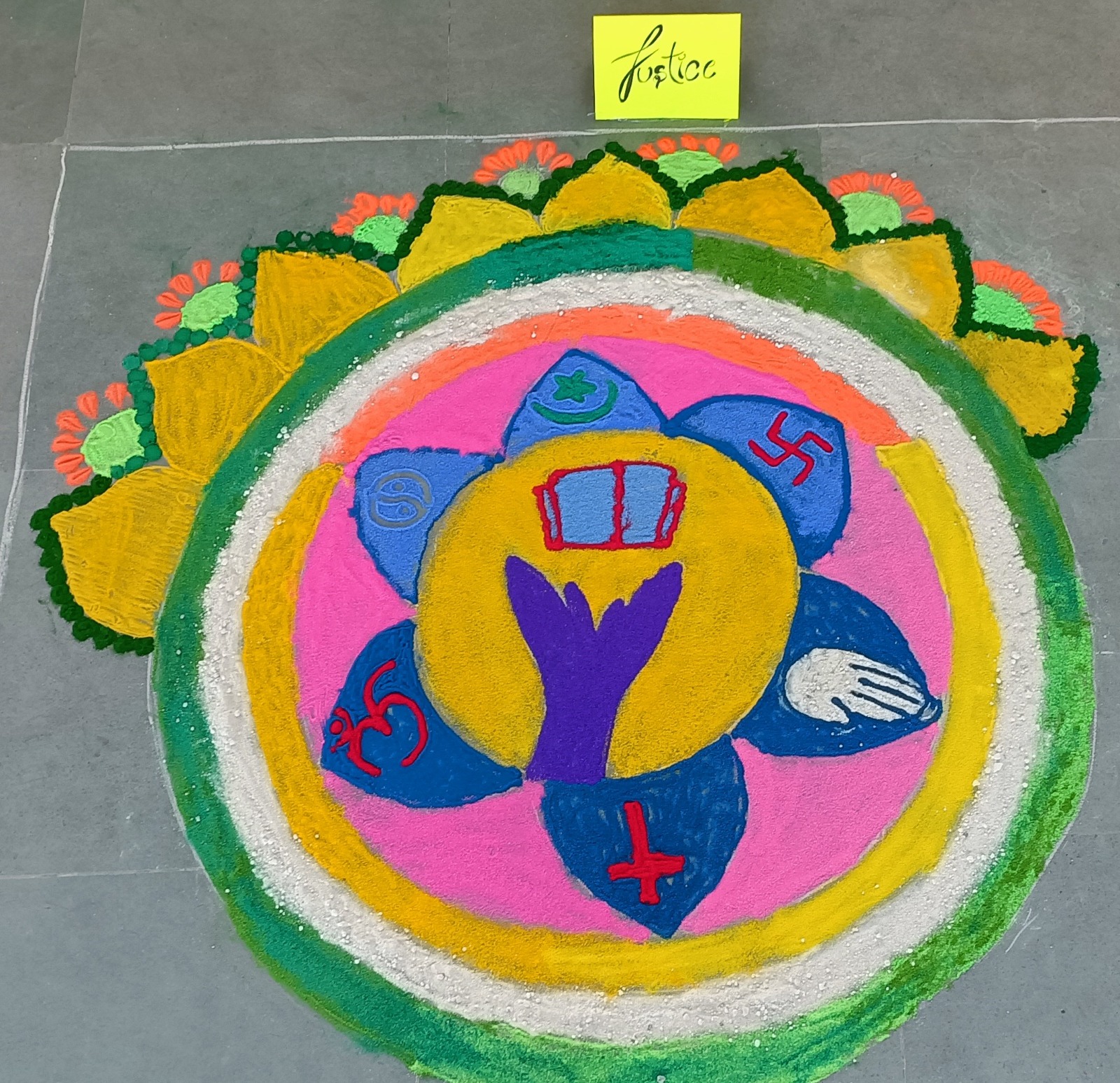  Rangoli Competition 